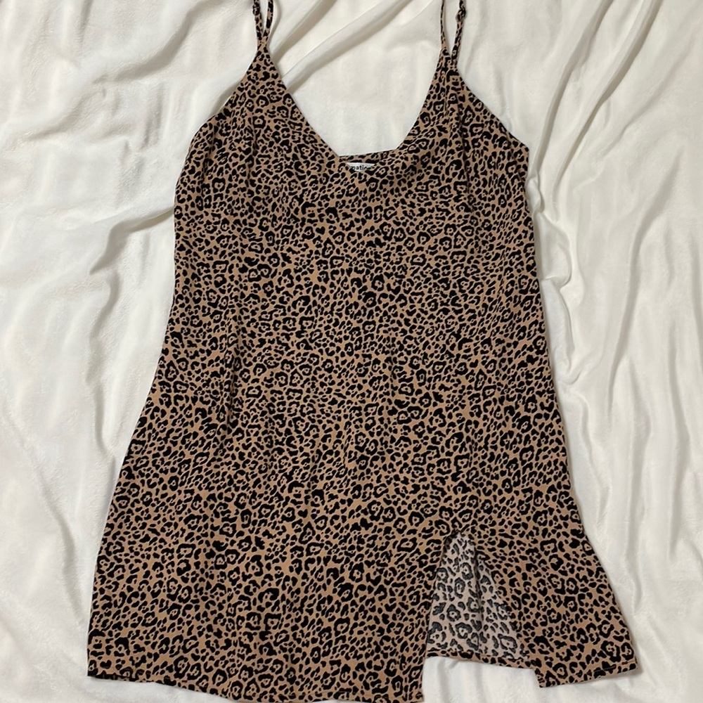 Reformation Slit mini dress